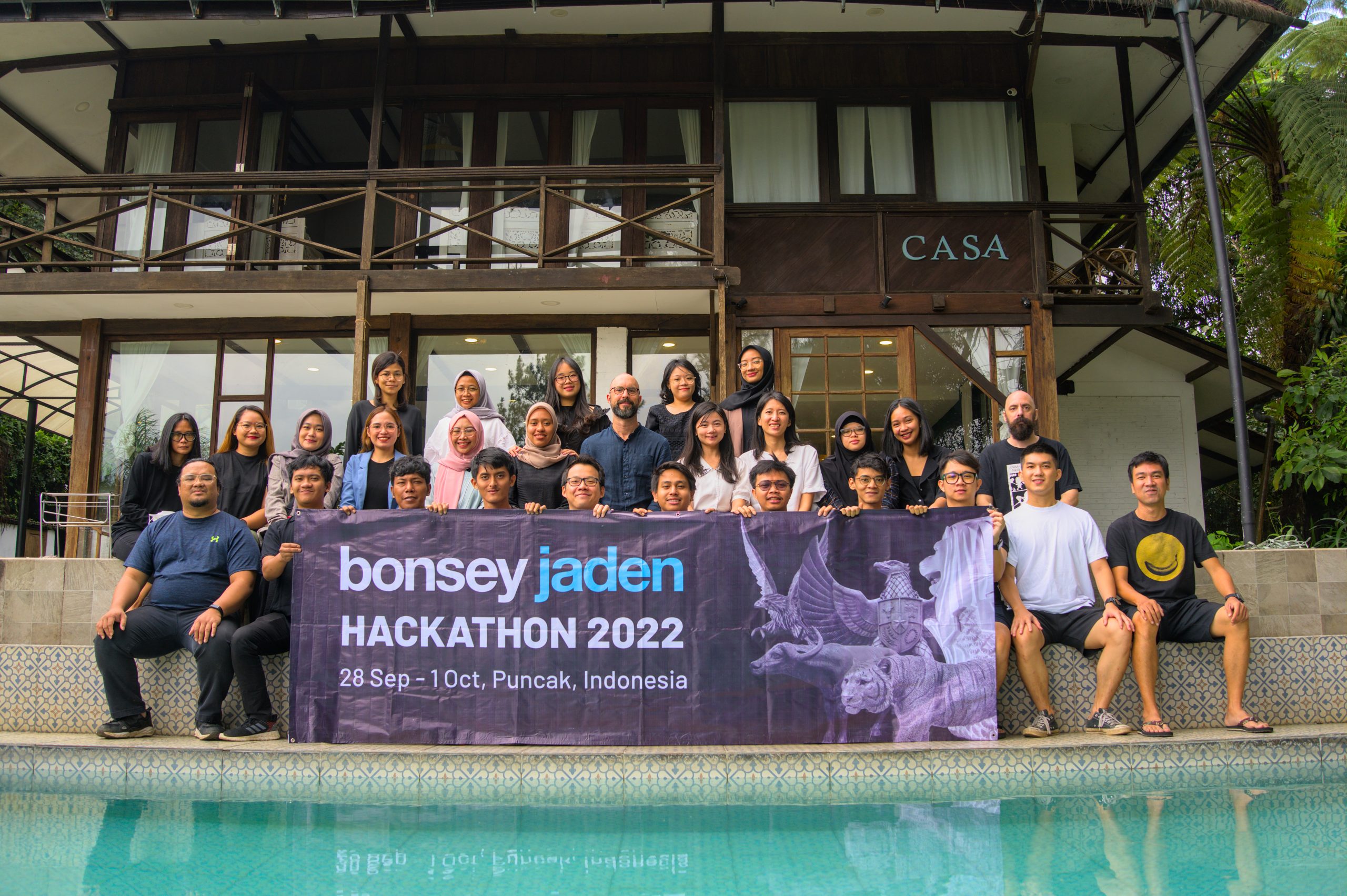 Bonsey Jaden hackathon team