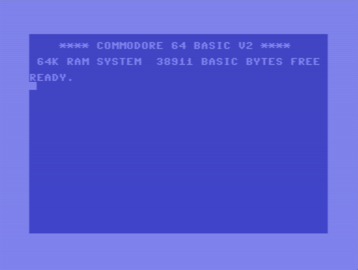 Commodore 64 startup screen